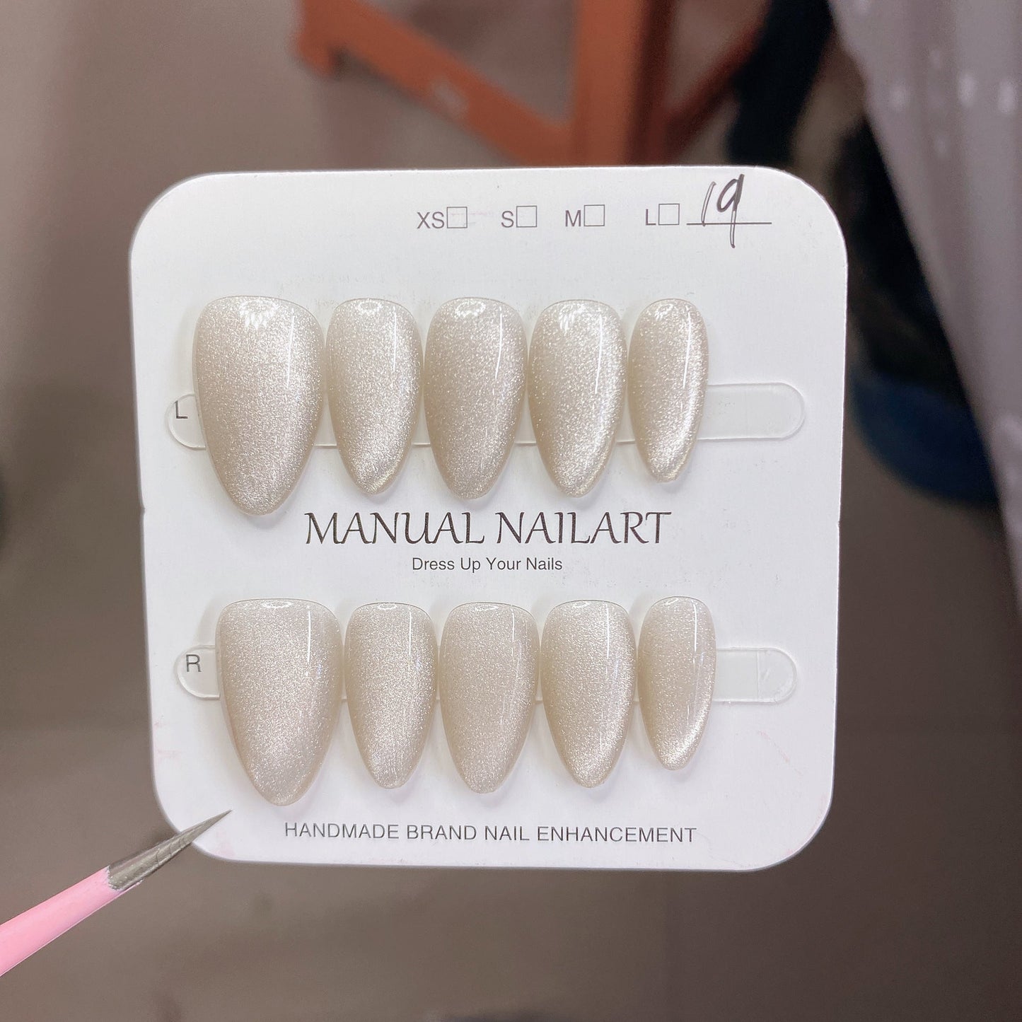 1027- Handmade press on nails fake nails removable