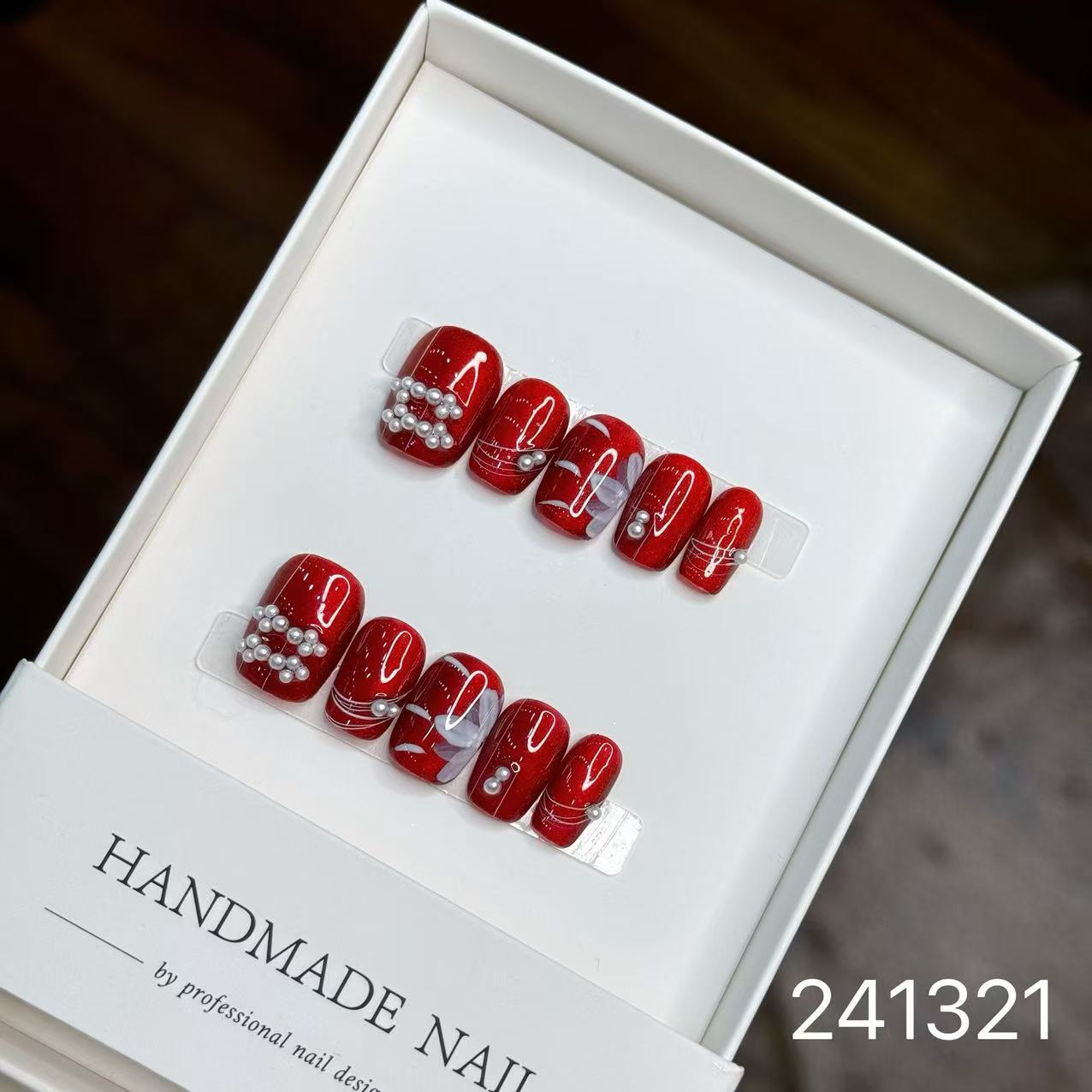 1028- Handmade press on nails fake nails removable