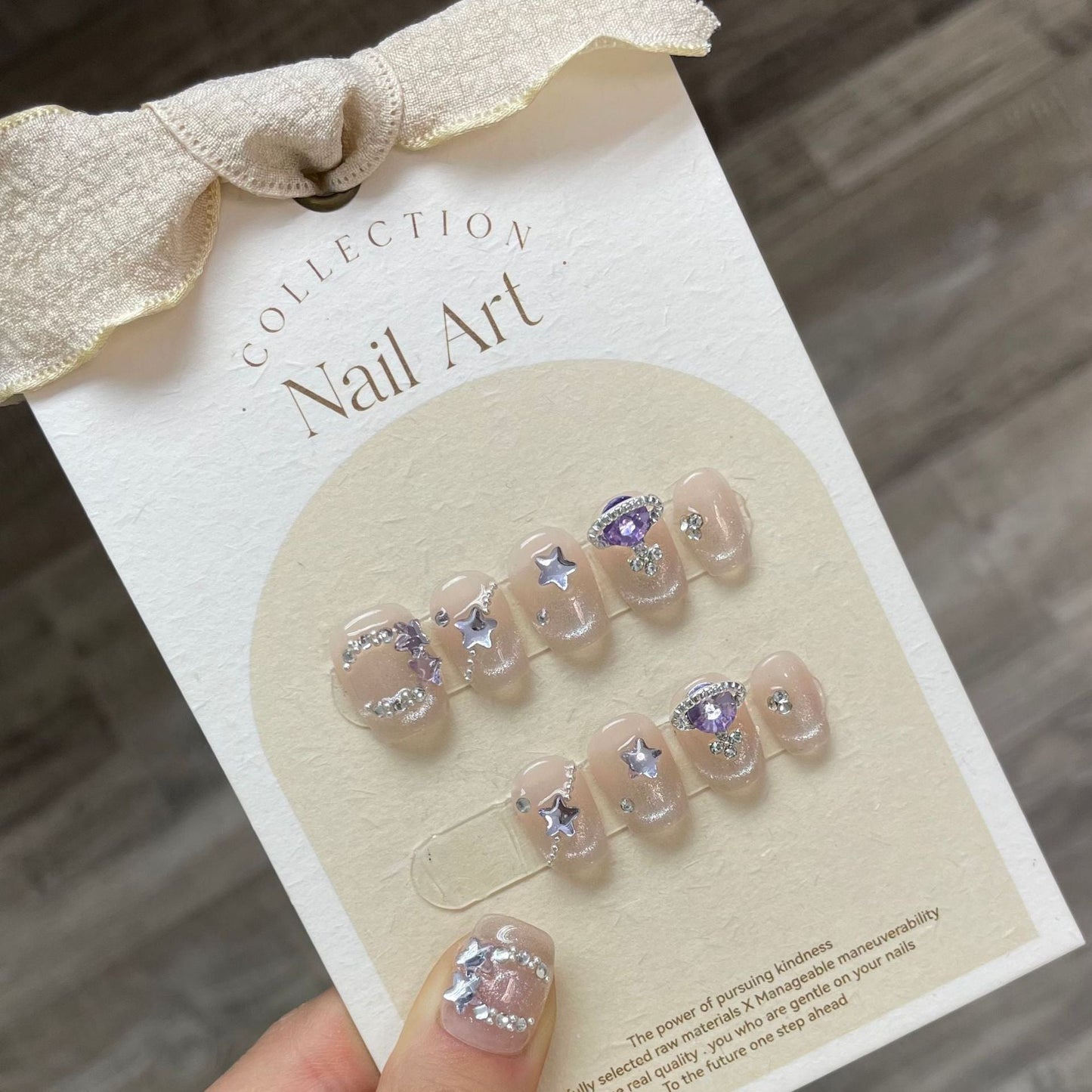 0938- Handmade press on nails fake nails removable
