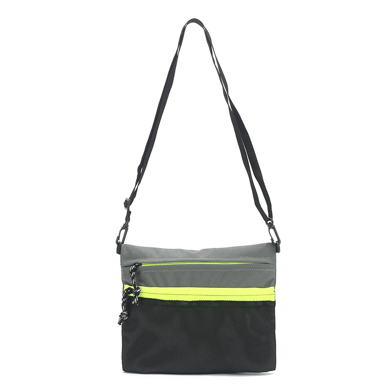 Men's bag Anti-splash Crossbody bag, leisure sports large capacity shoulder bag, small Crossbody bag for men