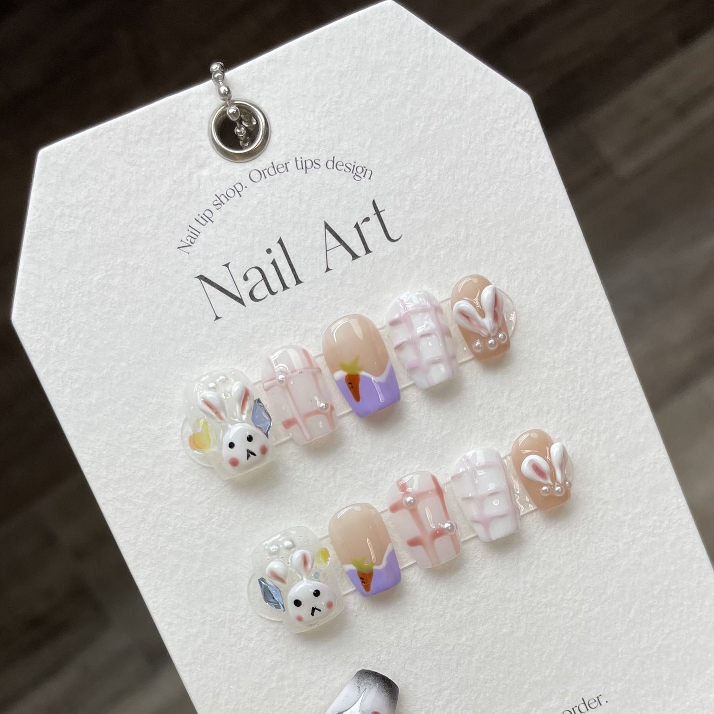 1024- Handmade press on nails fake nails removable