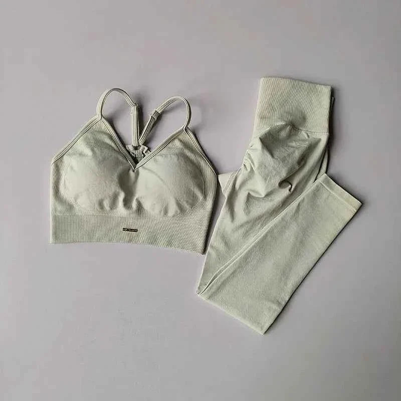 High-Waisted Women's Exercise Suit