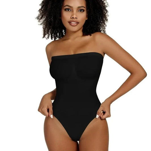 Off Shoulder Tummy Control Body Shaper