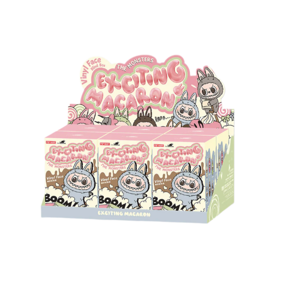 Pop Mart Labubu Exciting Macaron Blind Box