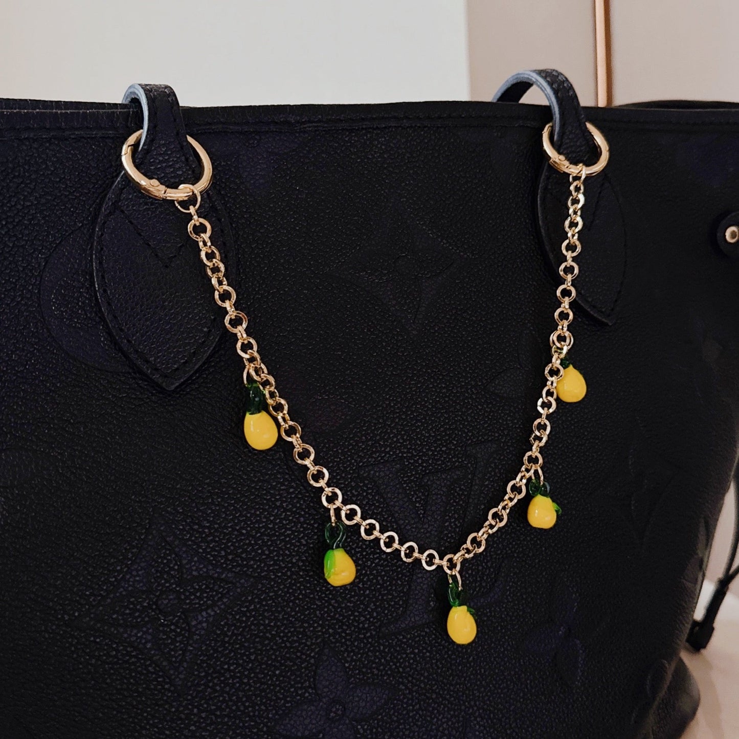 Sweet Lemon Drops Bag Charm