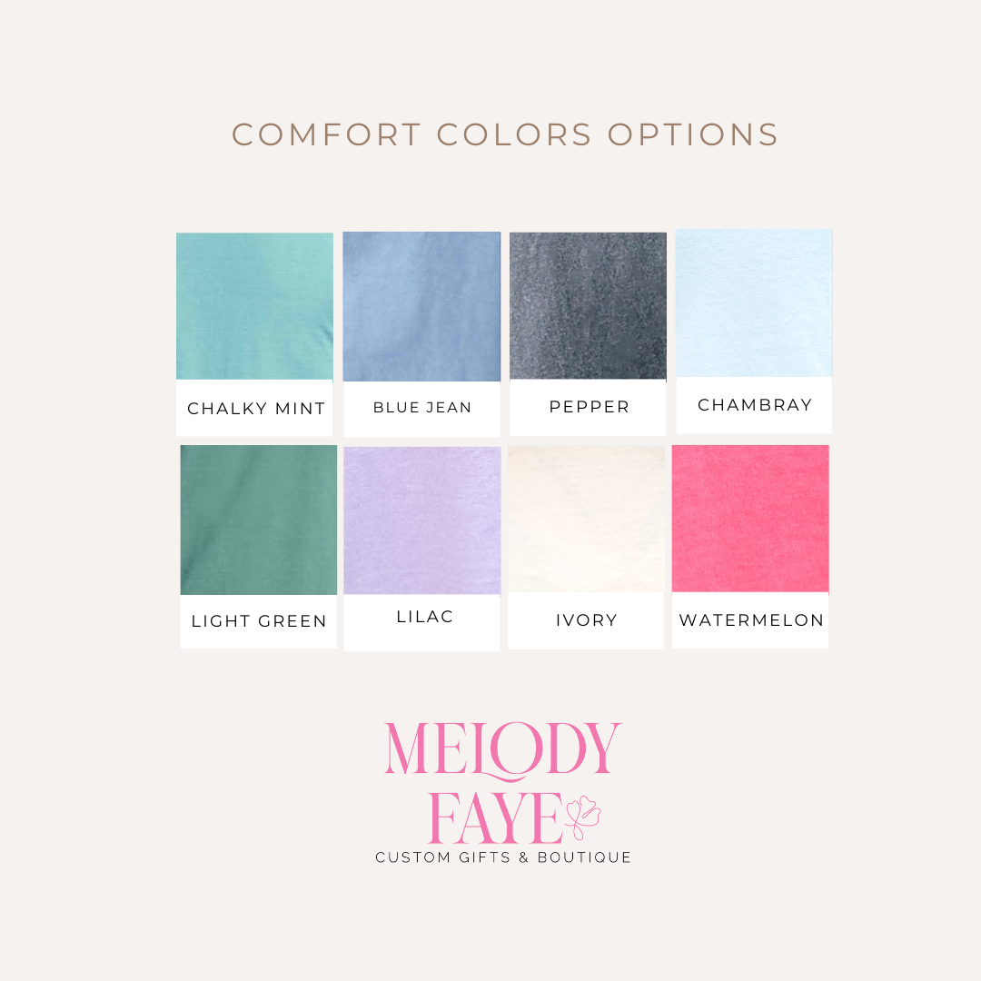 Christian Women's Comfort Colors Graphic Tees
