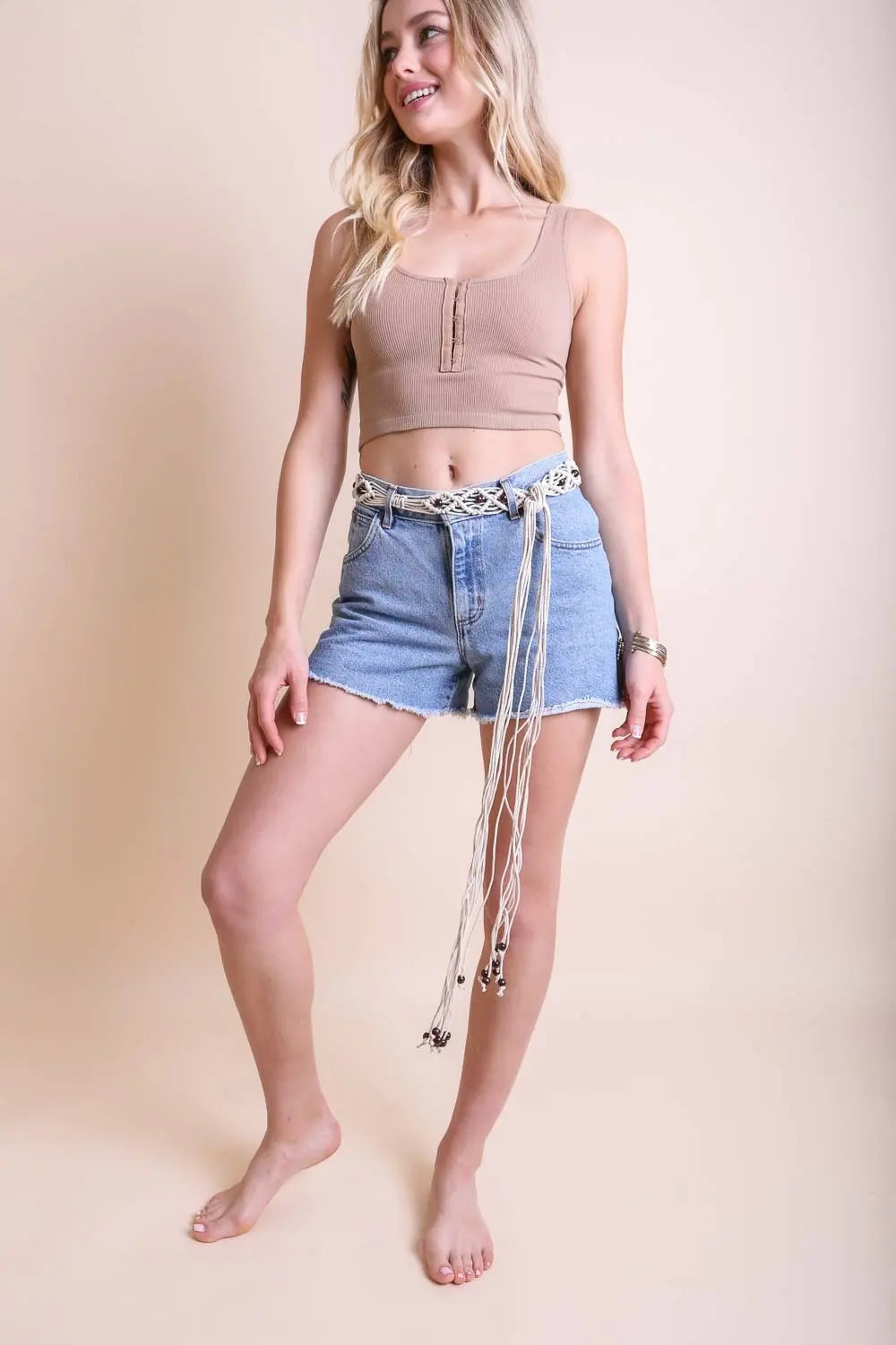 Macrame Tie Belt🧶