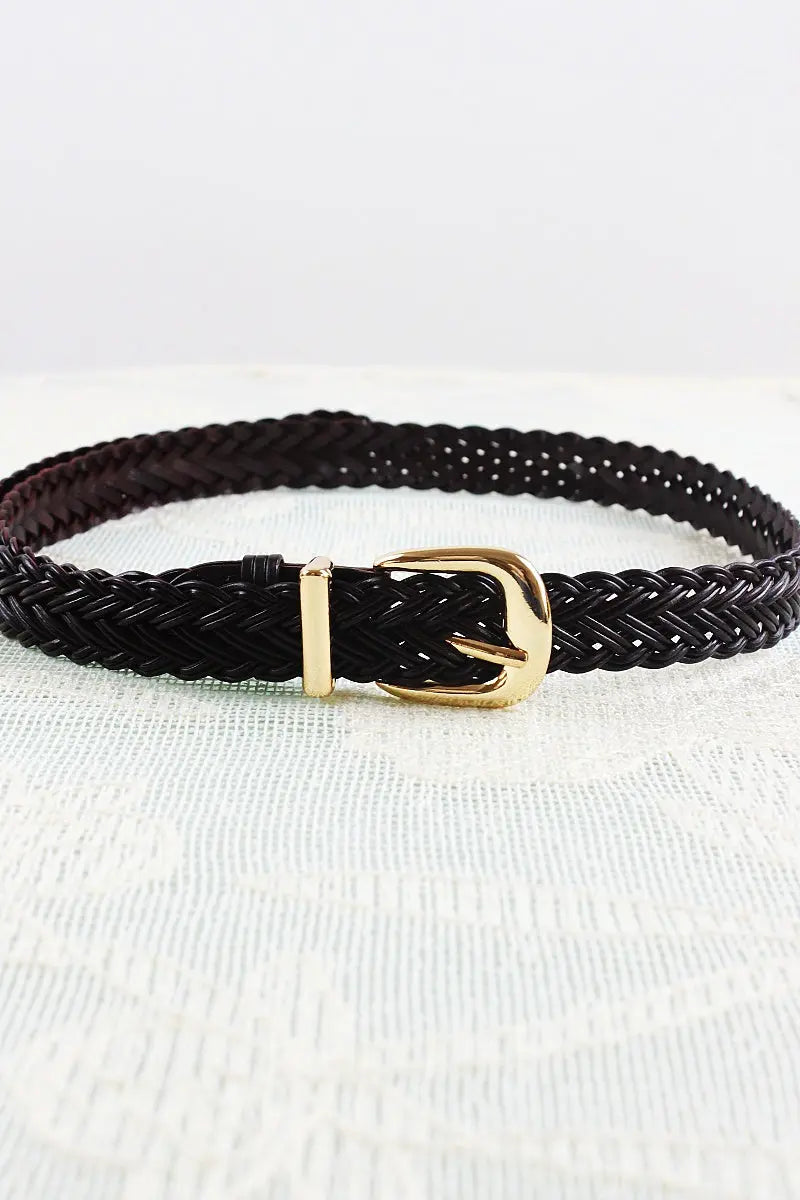 Everyday Braided Belt – Effortless Style & Comfort 🌿⛓️