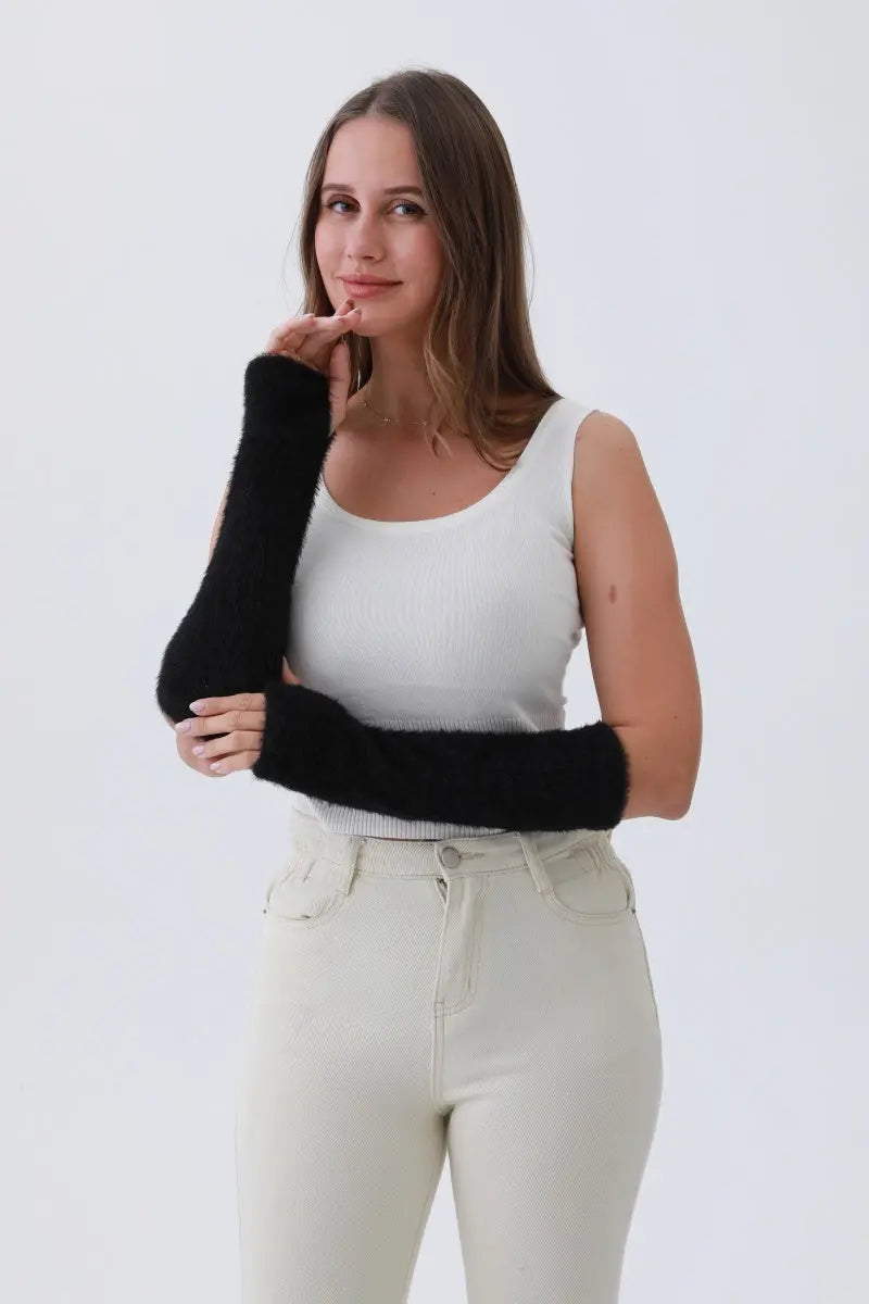 Cozy Ultra-Soft Winter Arm Hand Warmers – Must-Have Cold-Weather Comfort ❄️💖