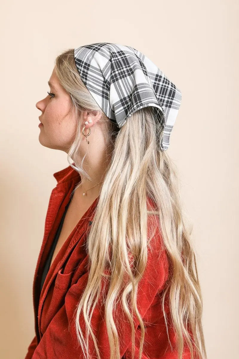 Triangle Flannel Headscarf