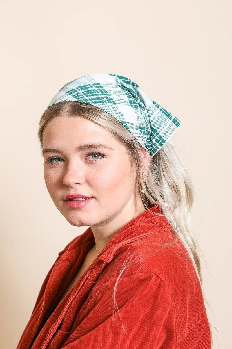 Triangle Flannel Headscarf