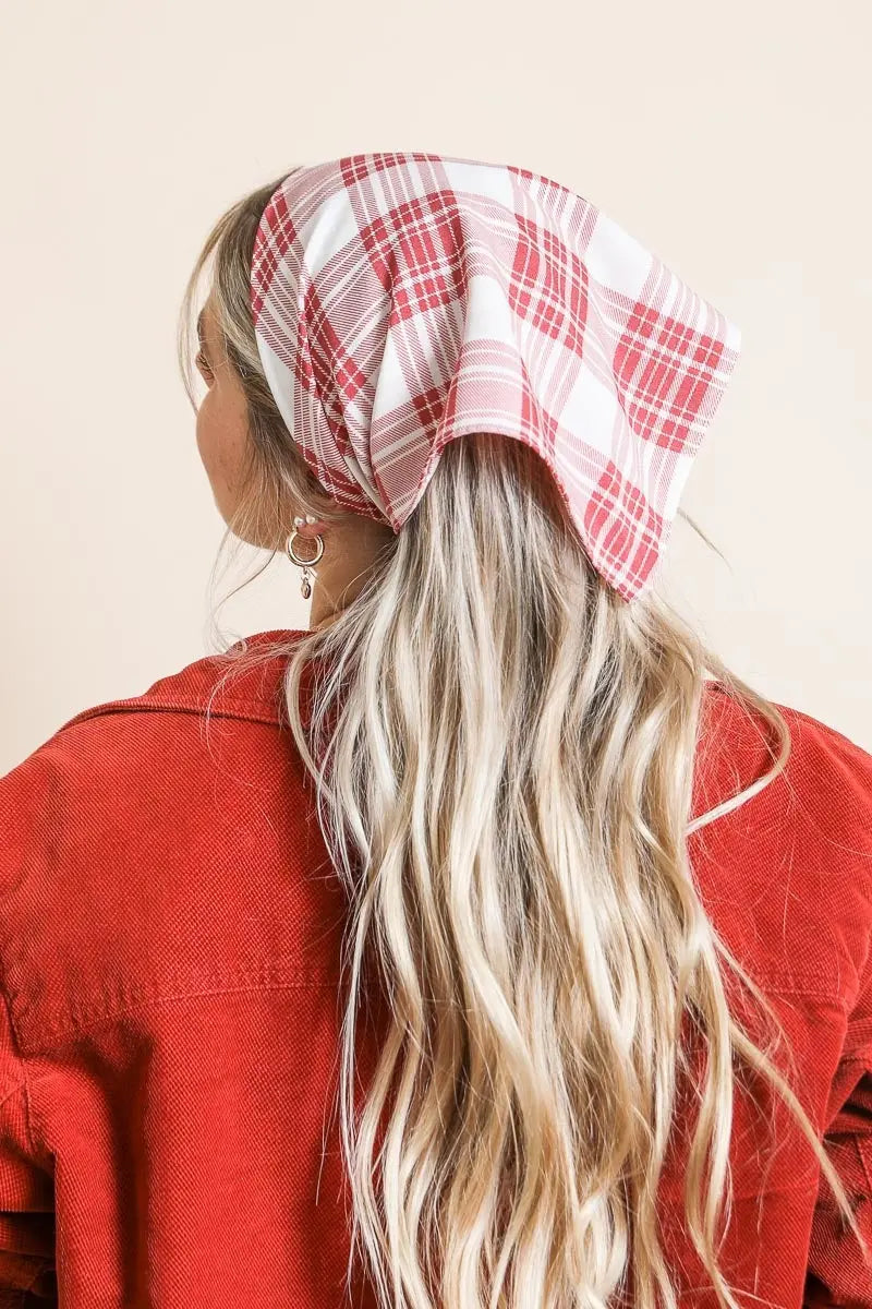 Triangle Flannel Headscarf