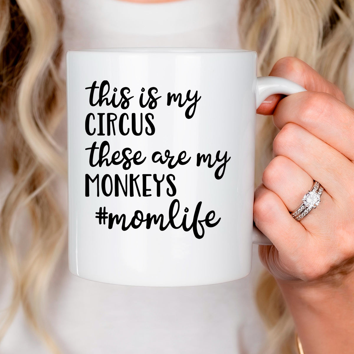 Funny Mom Coffee Mug – Ceramic Coffee Cup With Playful Message | Microwave Safe