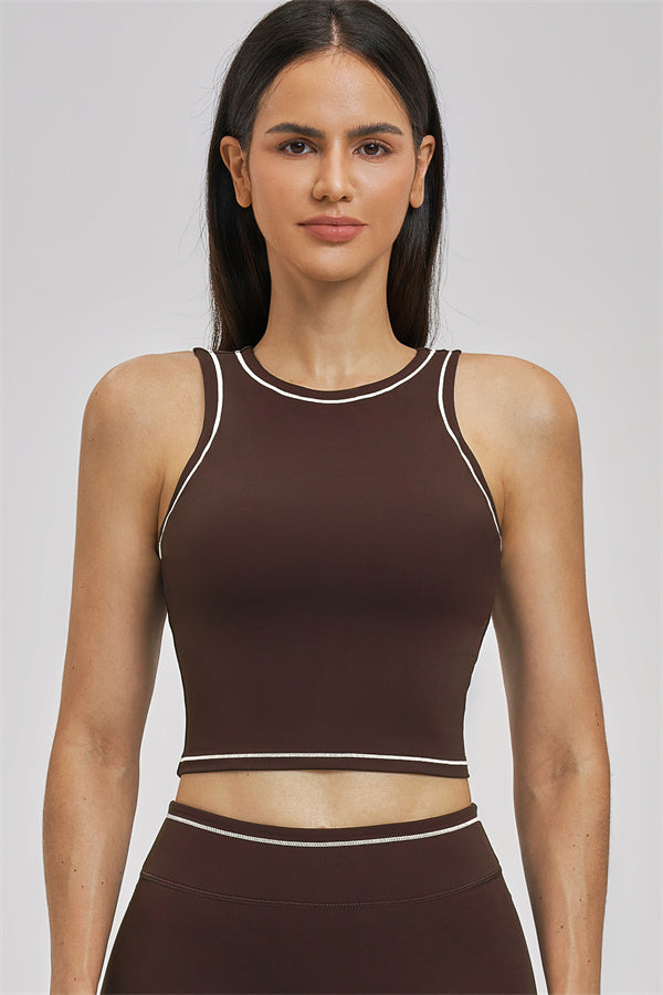 The Unbound Crop Top Shorts 2-Piece Set