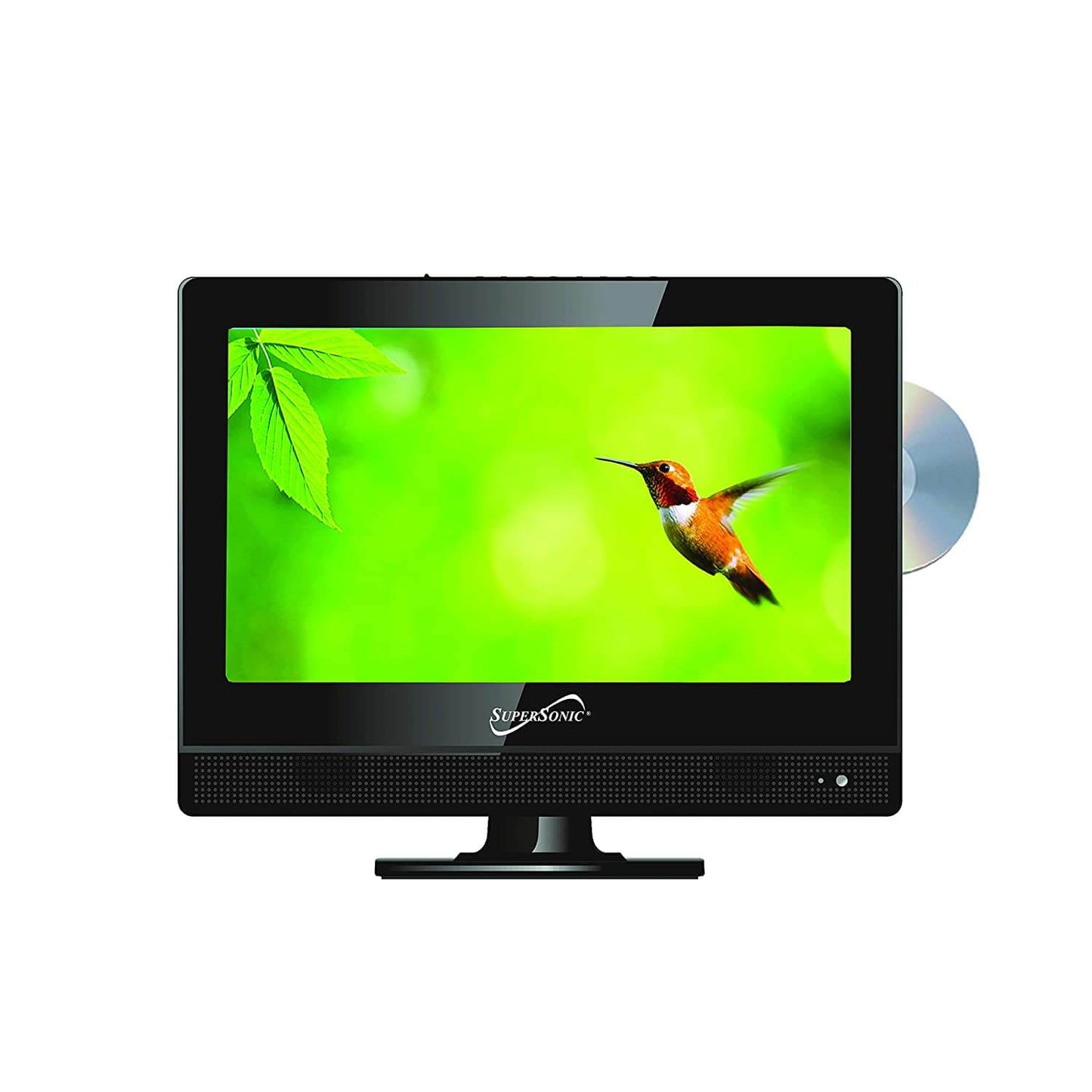 Supersonic 13.3" 12 Volt AC/DC LED HDTV with DVD Player, USB, SD Card Reader and HDMI