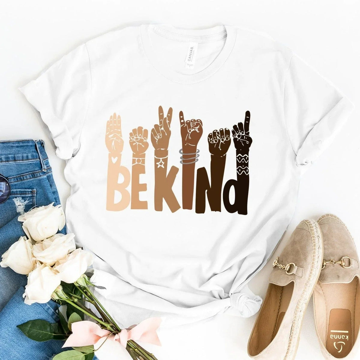 Be Kind T-Shirt – Positive Message Graphic Tee for Everyday Wear