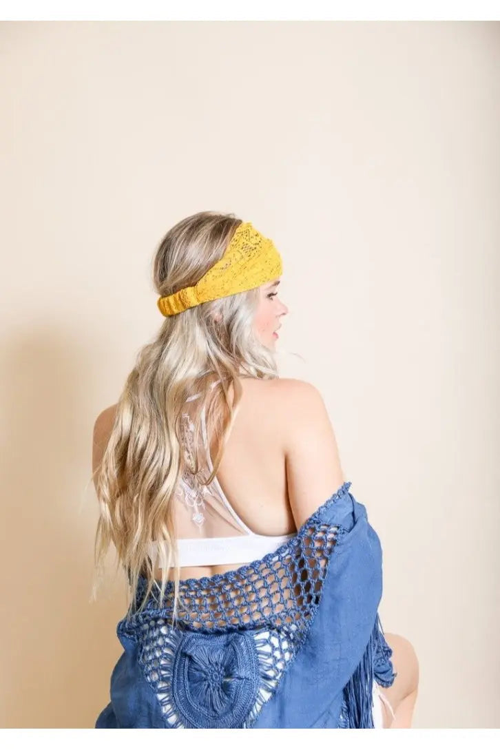 Bohemian Lace Headwrap
