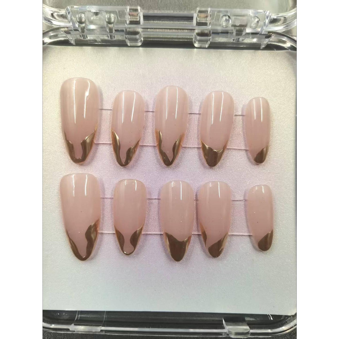 1056- Handmade press on nails fake nails removable Handmade Drawing Nails