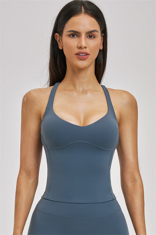 The Zenith Crop Top Flared Leggings 2-Piece Set
