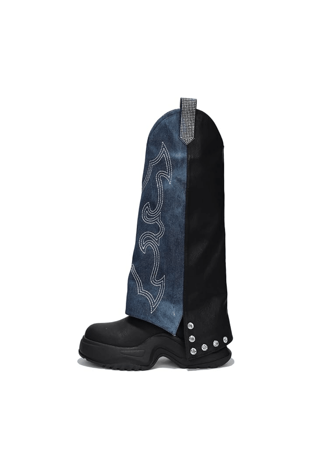 Cape Robbin Sungsu Rhinestone Foldover Boots
