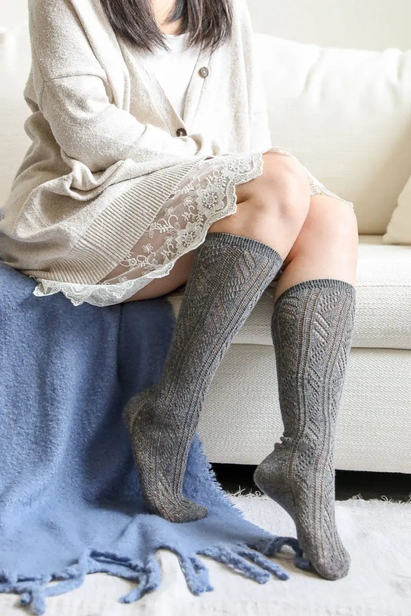 Classic Knit Crew Socks