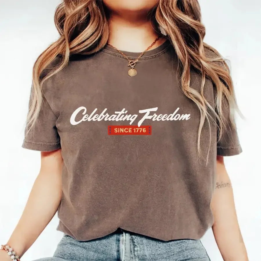 4th of July T-Shirt – Celebrating Freedom Since 1776 Patriotic Tee