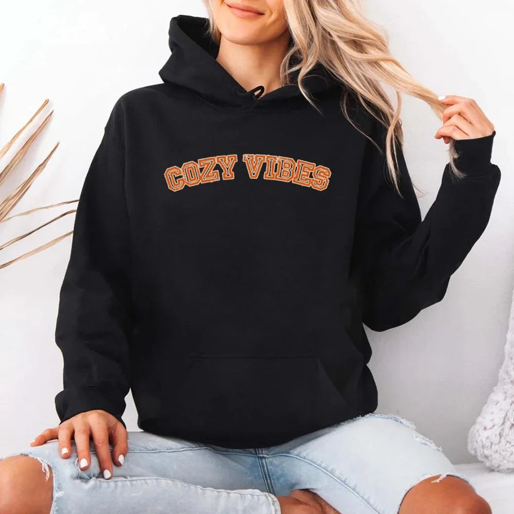 Cozy Vibes Fall Hoodie