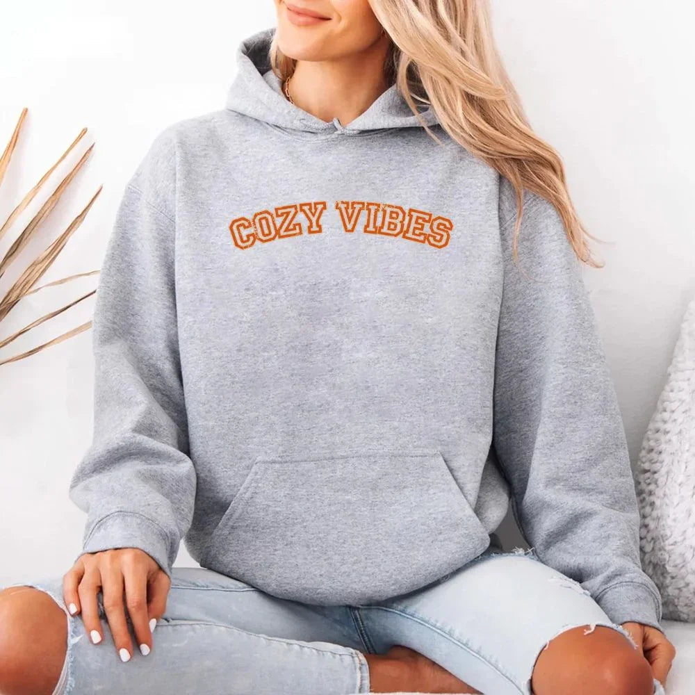 Cozy Vibes Fall Hoodie