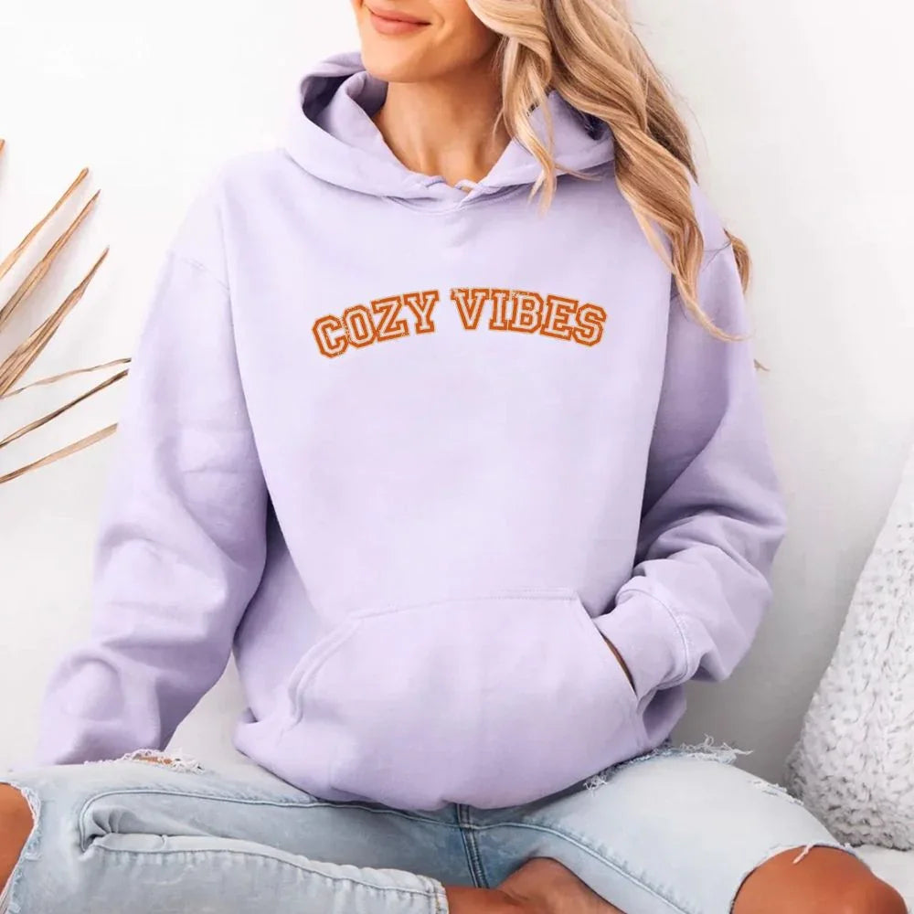 Cozy Vibes Fall Hoodie