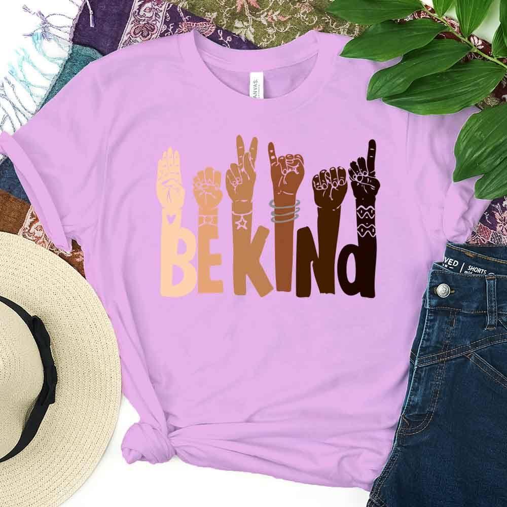 Be Kind T-Shirt – Positive Message Graphic Tee for Everyday Wear