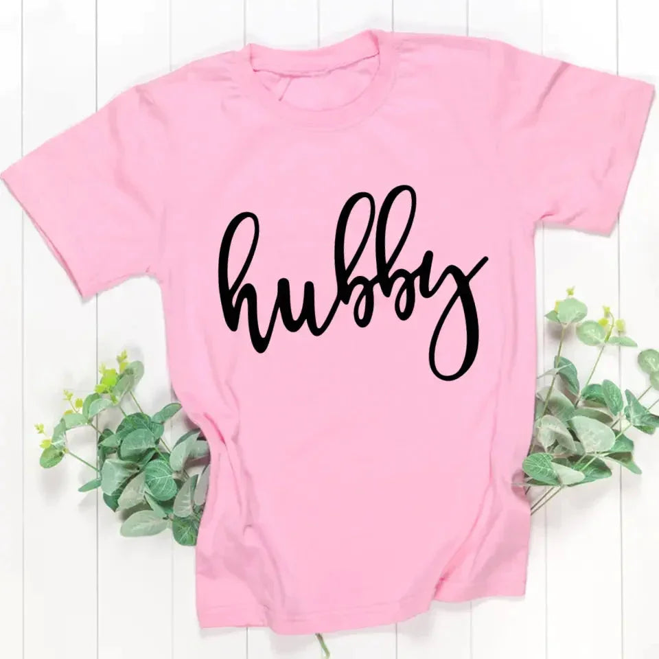Hubby & Wifey Couple T-shirt