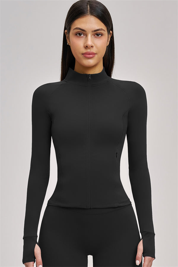 The Swoon Jacket Sports Bra Flared Leggings 3-Piece Set
