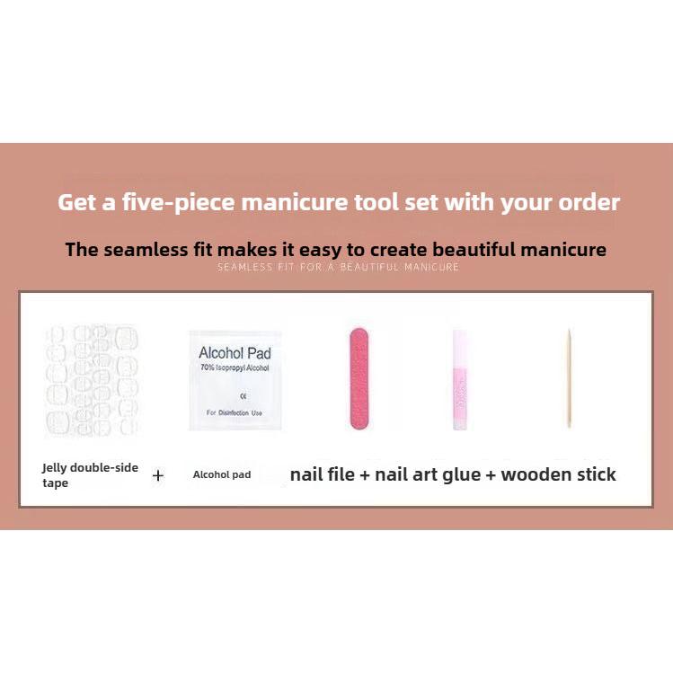 1048- Handmade press on nails fake nails removable Handmade Drawing Nails
