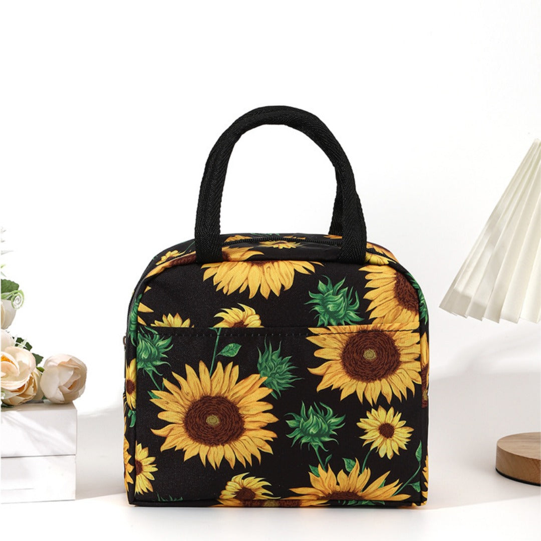 Premium Digital Printing Pattern Thermal Insulation Bag – Stylish Lunch Bag & Tote Aluminum Foil Ice Bag for Fresh-Keeping Storage
