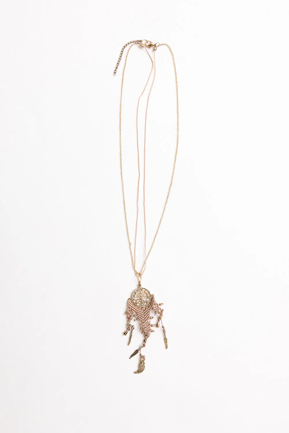 Dream Weave Medallion Necklace