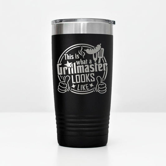 Grillmaster Tumbler - Insulated Stainless Steel Double Wall Tumbler For BBQ Gift