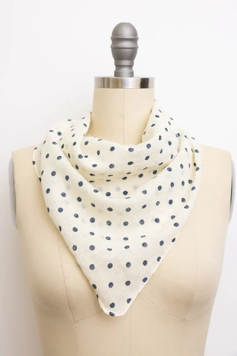Light Printed Small Pattern Neck Scarf – Chic & Stylish