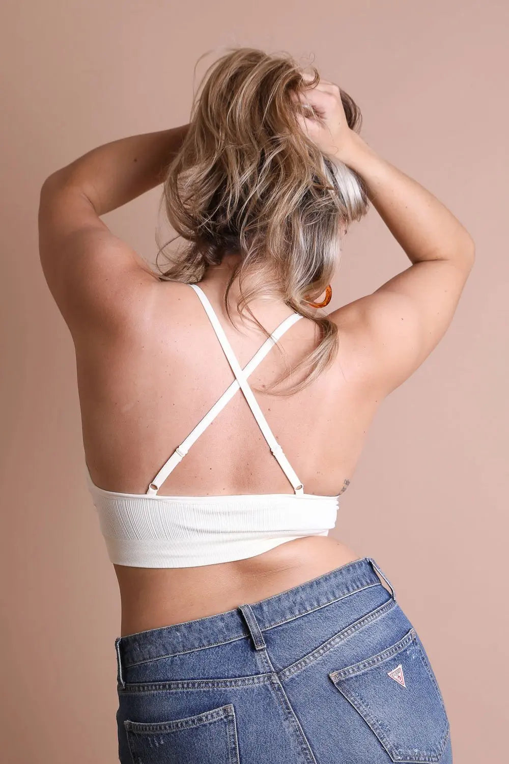 High Neck Crochet Lace Bralette – Stylish Layering Essential