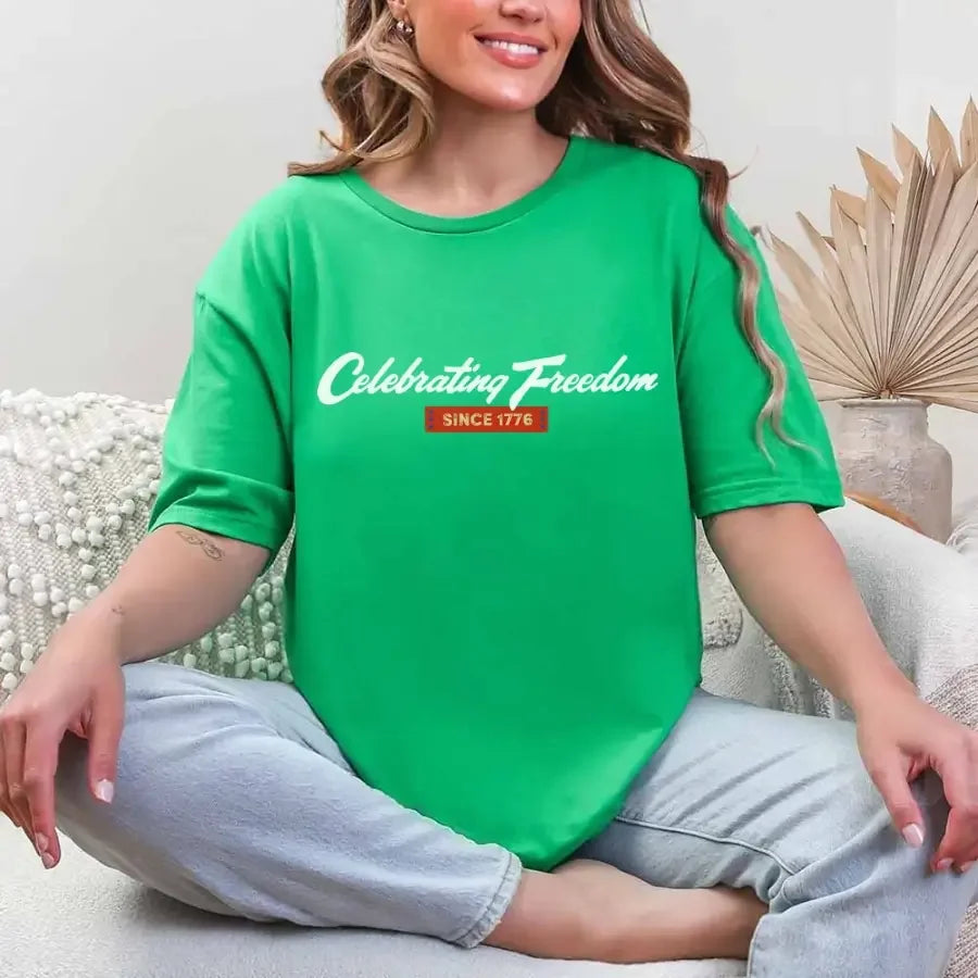 4th of July T-Shirt – Celebrating Freedom Since 1776 Patriotic Tee