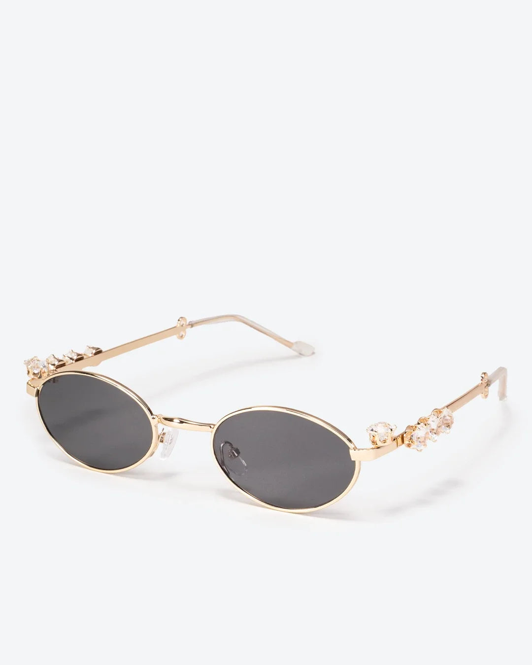SOLEIL - Amber Gradient Lenses, Gold Chrome Frame