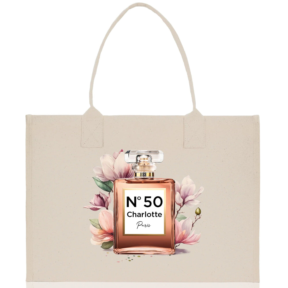 Birthday Celebration Personalized Gift Canvas Tote Bag with Name and State 40th 50th Birthday Gift Tote Bag for Her Custom Birthday Gift