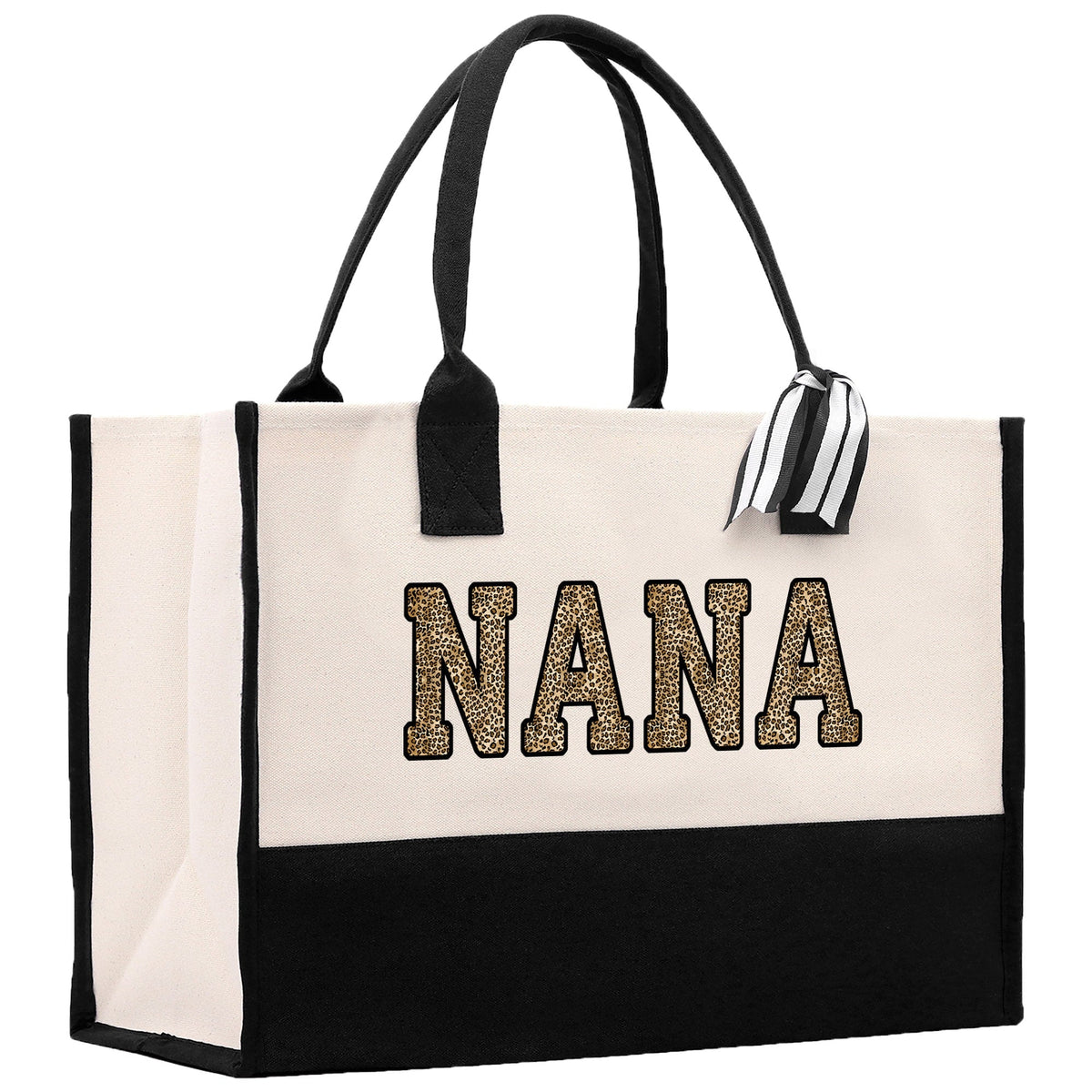 Gaga Gram Mimi Nana Grandma Canvas Tote Bag Grandma's Getaway Bag Grandma Gift Bag Mothers Day Gift Bag Grandma Beach Bag Gift for Grandma