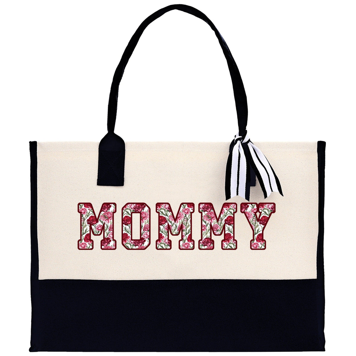 Gaga Gram Mimi Nana Grandma Canvas Tote Bag Grandma's Getaway Bag Grandma Gift Bag Mothers Day Gift Bag Grandma Beach Bag Gift for Grandma