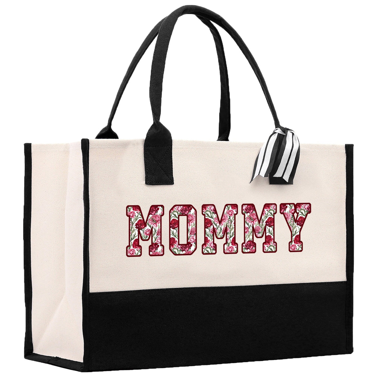Gaga Gram Mimi Nana Grandma Canvas Tote Bag Grandma's Getaway Bag Grandma Gift Bag Mothers Day Gift Bag Grandma Beach Bag Gift for Grandma