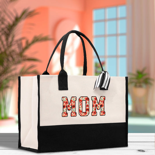 Gaga Gram Mimi Nana Grandma Canvas Tote Bag Grandma's Getaway Bag Grandma Gift Bag Mothers Day Gift Bag Grandma Beach Bag Gift for Grandma