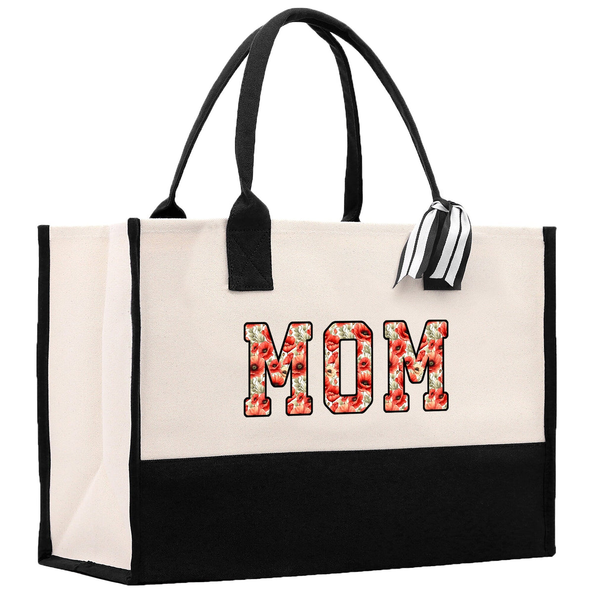 Gaga Gram Mimi Nana Grandma Canvas Tote Bag Grandma's Getaway Bag Grandma Gift Bag Mothers Day Gift Bag Grandma Beach Bag Gift for Grandma