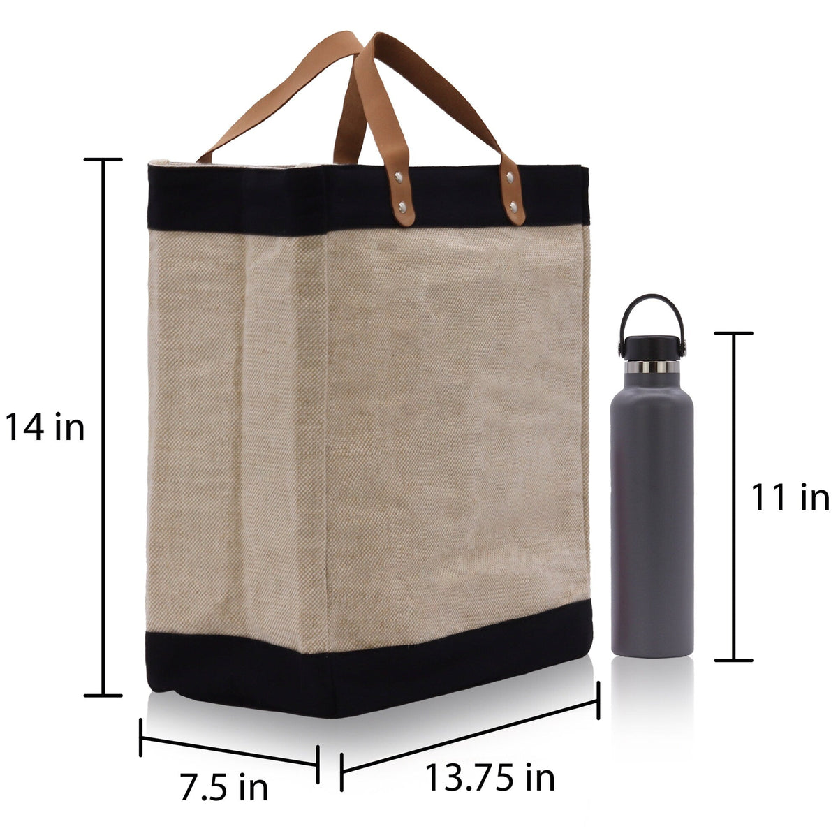 Personalized Monogrammed Canvas Tote Bag Striped Initials Custom Name Beach Bag Bridal Party Gifts Bride Gift Holiday Gift Bag