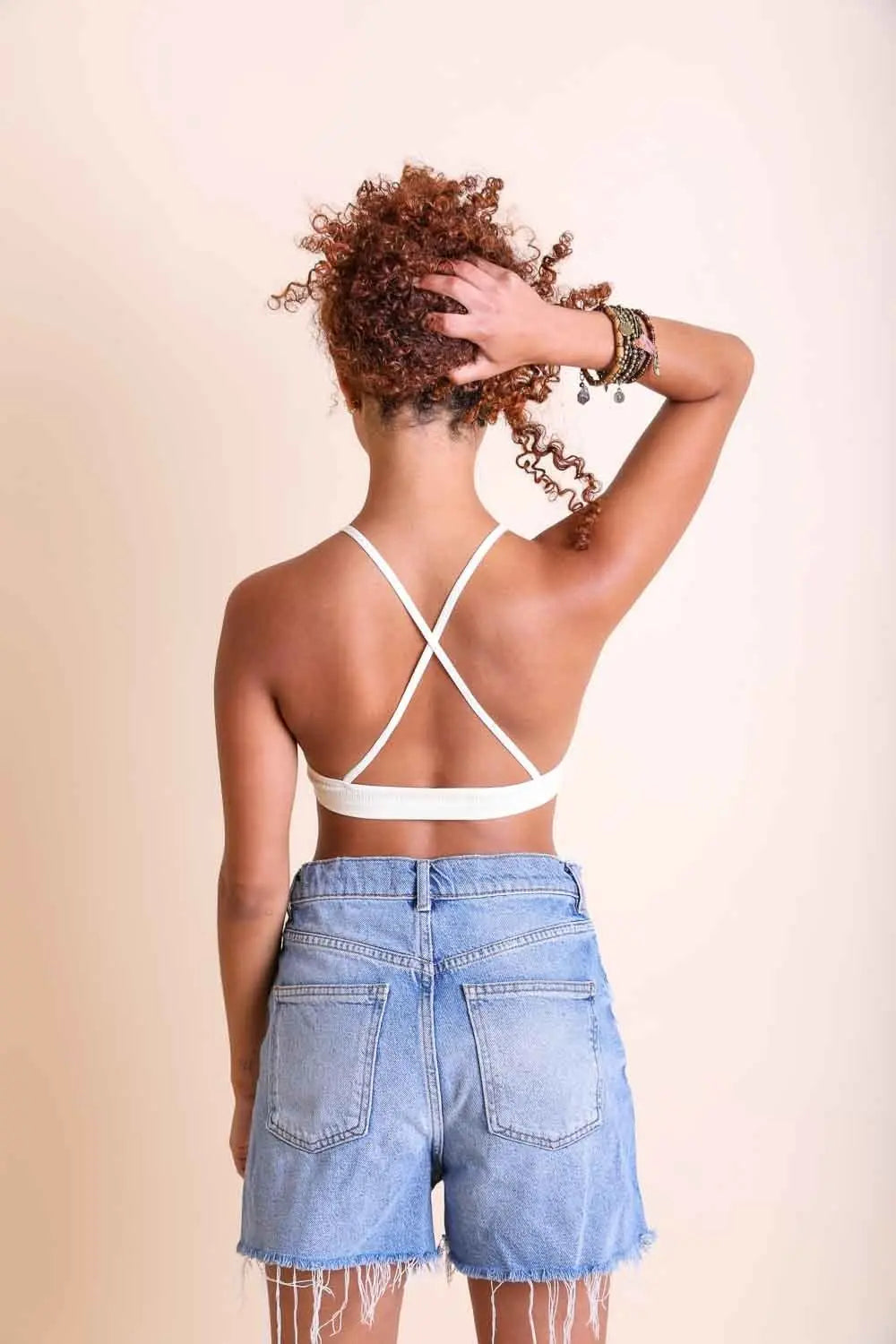 High Neck Crochet Lace Bralette – Stylish Layering Essential