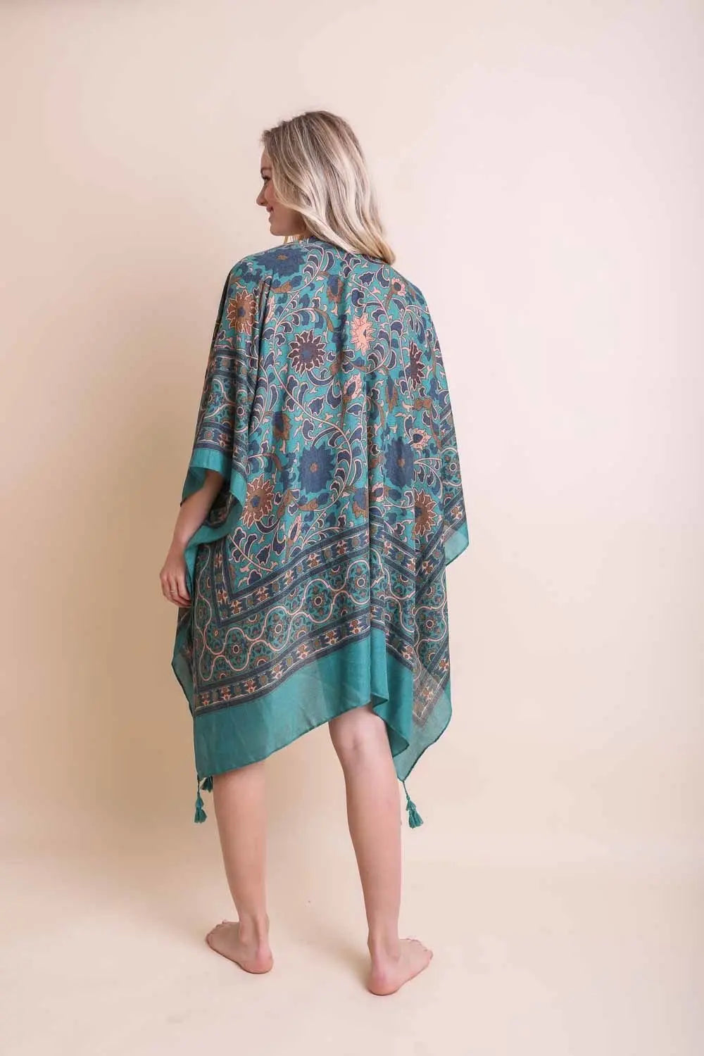 Moroccan Touch Tapestry Kimono
