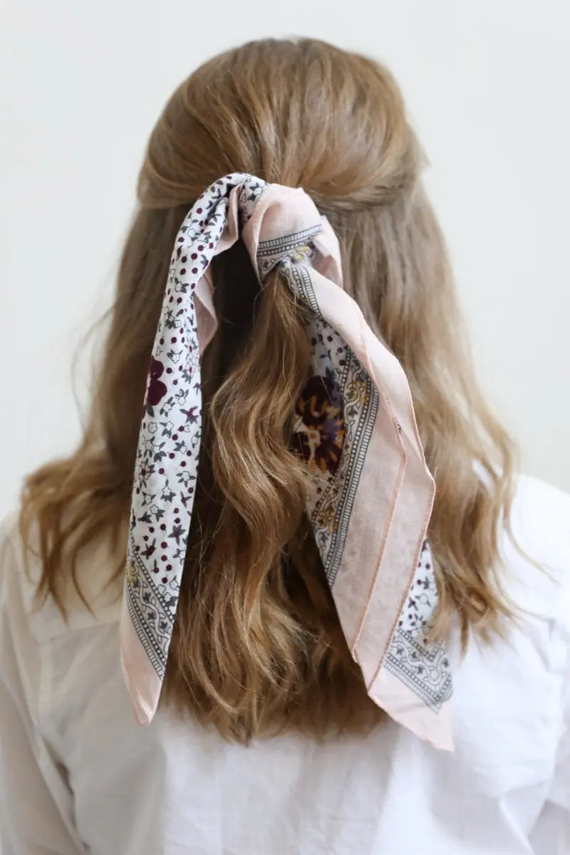 Orchid Floral Bandana